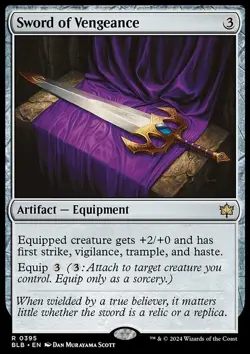 Sword of Vengeance - Non-Foil - Bloomburrow - 395 | MTG Card - Image 3