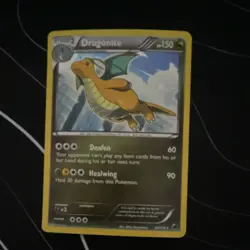 Pokemon Dragonite Holo Rare Plasma Freeze 83/116 150 HP Deafen Healwing Card - Image 1