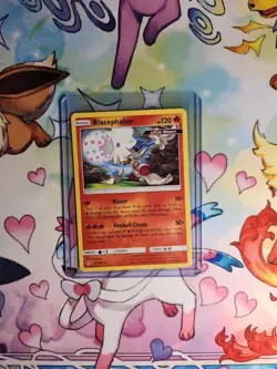 Pokemon TCG SM Unbroken Bonds 32/214 Blacephalon Black Star Rare Card - Image 1