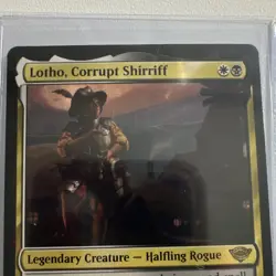 Magic: The Gathering Lotho, Corrupt Shirriff Rare Legendary Creature 0213 - Image 3