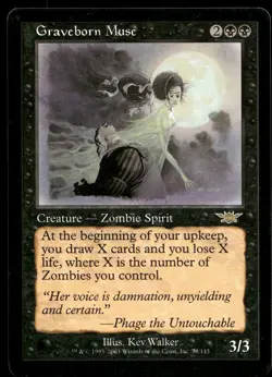 GRAVEBORN MUSE LEGIONS MAGIC: THE GATHERING LP - Image 1