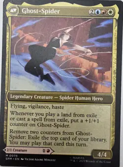Gwen Stacy Ghost-Spider Commander Deck – Marvel MTG Jeskai Exile Spells - Image 2