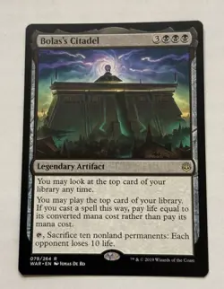 MTG Bolas's Citadel #79 War of the Spark Normal R LP Magic the gathering - Image 1