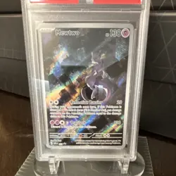 Pokemon 2023 Mewtwo #052 PSA 9 Holo Promo English SV: Scarlet & Violet - Image 2