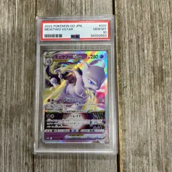 Graded PSA 10 2022 Pokemon Go JPN. Mewtwo VStar #031 - Image 1