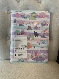 We're Goomy Zip Binder Sealed New Pokemon Center Exclusive 9 Pocket 360 Cards - Image 4