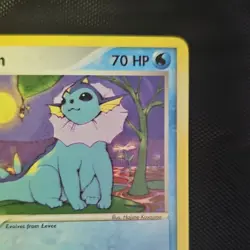 Pokemon Vaporeon 25/100 EX Sandstorm Rare Regular Stage 1 2003 - Image 2