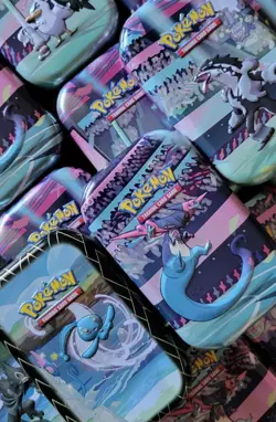 POKEMON TCG 100+ CARD LOT INLCUDES 9 GUARANTEED ULTRA RARE, COIN AND TIN - Image 2