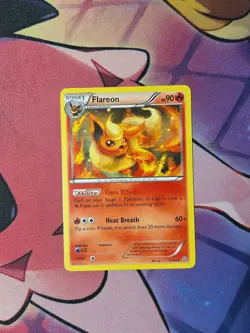 Pokemon Flareon 13/98 Non-Holo Uncommon XY Ancient Origins 2015 - Image 1