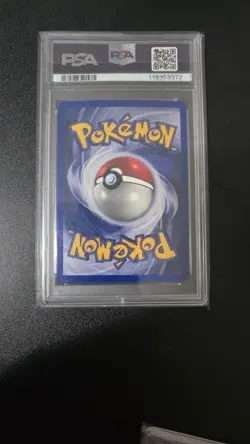POKEMON JAPANESE GYM # 112 BROCK'S RHYDON HOLO PSA 8 NEAR MINT-MINT - Image 4