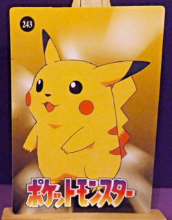 POKEMON POCKET MONSTERS VENDING PRISM STICKER 235 PIKACHU SNORLAX BLASTOISE - Image 3