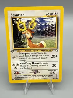 Pokemon - Stantler - 1st Edition - Neo Genesis - 76/111 - WOTC - LP - Image 1