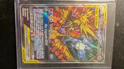Moltres & Zapdos & Articuno GX SM210 Sm Holo (CRIMP ERROR) Promo Pokemon - Image 3