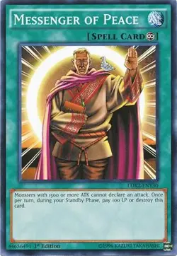 Messenger of Peace Unlimited Common Legendary Decks II LDK2-ENY30 MP - Image 1