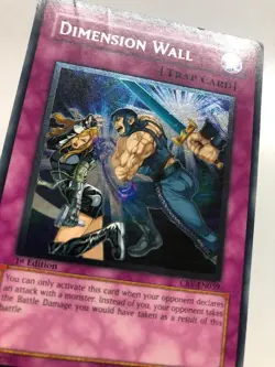 USA Seller Yugioh Dimension Wall CRV-EN059 Ultimate Rare 1st Edition MP - Image 2