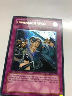 USA Seller Yugioh Dimension Wall CRV-EN059 Ultimate Rare 1st Edition MP - Image 4