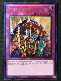 Yu-Gi-Oh TCG #RA02-EN077 Skill Drain 1st Edition PUR NM - Image 1