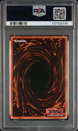 2004 YU-GI-OH! KAIBA EVOLUTION STARTER DECK #001 BLUE-EYES WHITE DRAGON PSA 8 - Image 2
