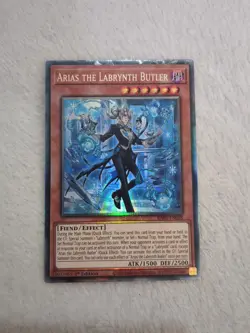 RA05-EN028 Arias the Labrynth Butler Collector's Rare 1st Ed YuGiOh - Image 1