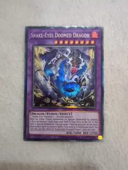 RA05-EN039 Snake-Eyes Doomed Dragon Collector's Rare 1st Ed YuGiOh - Image 1