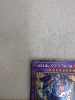RA05-EN039 Snake-Eyes Doomed Dragon Platinum Secret Rare 1st Ed YuGiOh - Image 2