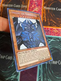 Yu-Gi-Oh! Obelisk the Tormentor (Alternate Art) TN19-EN007 Prismatic Secret NM - Image 2