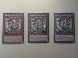 Yu-Gi-Oh! Snake-Eyes Doomed Dragon SUDA-EN035 1st Ed Secret Rare (Set Of 3) - Image 1