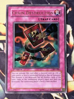 Yugioh: Chain Destruction - PSV-006 - Ultra Rare - 1st Edition - MP - Image 1