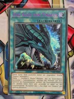 Das Auge von Timaeus DLCS-DE007 Lila Ultra Rare Deutsch NM YUGIOH - Image 1