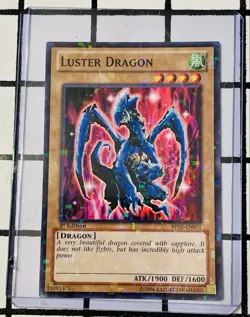 Yugioh - Luster Dragon BP02-EN001 1st Edition In Sleeve Never Played - Image 1