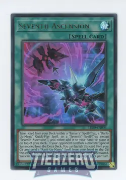 Yugioh Seventh Ascension LED9-EN006 Ultra Rare 1st Edition NM/LP - Image 1
