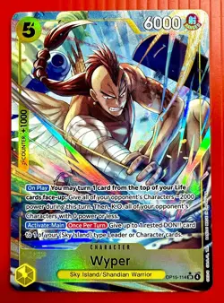 Wyper Op15-114 Alt Art One Piece Card Game English Near Mint - Image 1