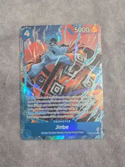 One Piece Premium Booster The Best Vol 2 Jinbe PRB02-007 Alternate Alt Art NM - Image 1