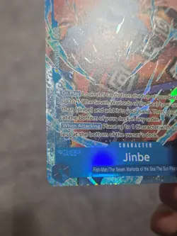 One Piece Premium Booster The Best Vol 2 Jinbe PRB02-007 Alternate Alt Art NM - Image 5