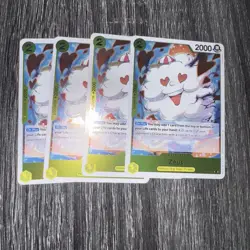 4x One Piece Zeus R Rare OP11-106 A Fist of Divine Speed English - US Seller NM - Image 1