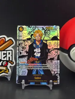 Sabo OP13-120 Manga Alternate Art Carrying On His Will One Piece English (CB) - Image 1