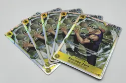 One Piece CCG Roronoa Zoro 5x Card Playset OP15-113 SR - English - ALL NM+ - Image 1