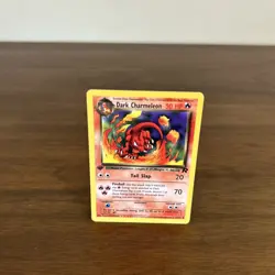Pokemon Dark Charmeleon TCG Card 32/82 1st Edition - Image 1