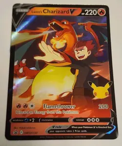 Lance's Charizard V SWSH133 SWSH: Sword & Shield Promo Cards Holo - Image 1