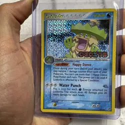 Pokemon EX Deoxys Ludicolo Reverse Holo #19/107 Rare Card 2005 MP TCG Stamped - Image 1