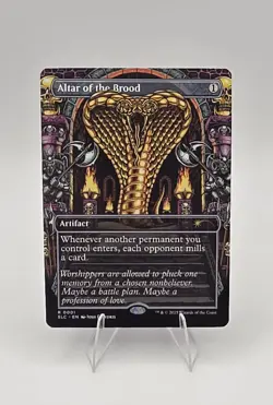 Altar of the Brood R0001 Borderless Encyclopedia Countdown Secret Lair Non-Foil - Image 1