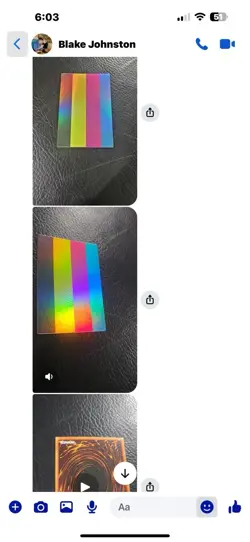 Yugioh Test Print Card Rare Holo Vintage - Image 3