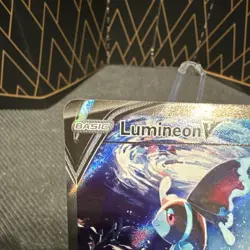 Pokemon Lumineon V 156/172 Brilliant Stars Full Art Ultra Rare Holo 170 HP - Image 3