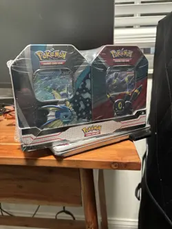 Pokemon TCG V Heroes Bundle Tins: 2-Pack of Vaporeon & Umbreon Brand New Sealed - Image 1