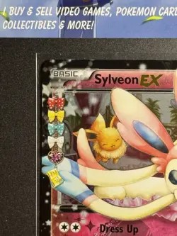 Pokemon Card TCG Sylveon EX RC21/RC32 Generations Ultra Rare Holo Card 2016 NM - Image 2