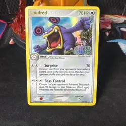 Loudred 23/100 NM+ Reverse Holo STAMP - EX: Crystal Guardians - Pokemon TCG 2006 - Image 1