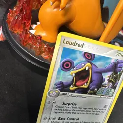 Loudred 23/100 NM+ Reverse Holo STAMP - EX: Crystal Guardians - Pokemon TCG 2006 - Image 2