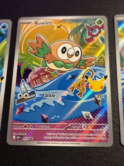 2026 Pokemon TCG Series 1 First Partner Illustration Collection Alola Starters - Image 3