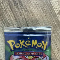 Pokemon Base Set Booster Pack Venusaur WOTC 1999 - Sealed (trimmed long crimp) - Image 2