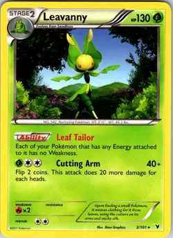 Leavanny - 3/101 (BW Noble Victories) 003/101 Deck Exclusives Pokemon TCG NM Nor - Image 1